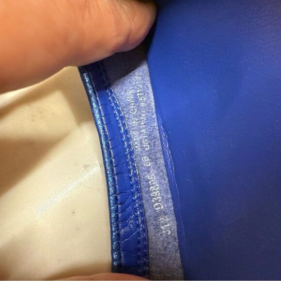 Cole Haan Nike Air Jenni metallic cobalt ballet Flats 6 - Picture 7 of 8